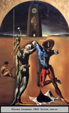 Salvador Dalí Painting - La poesía de América Salvador Dalí